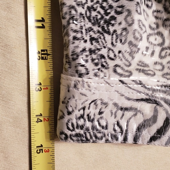 Ruby Rd. White Tiger Print Embellished Jacket, Cle - Picture 4 of 5